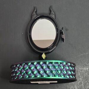 New Bath & Body Works Maleficent Mirror Tray Body Care Jewelry Disney Villains